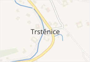 Trstěnice v obci Trstěnice - mapa části obce