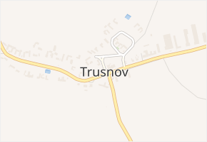 Trusnov v obci Trusnov - mapa části obce