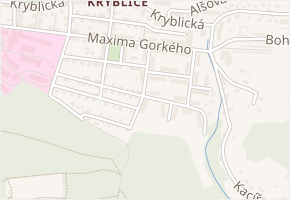 Bratří Čapků v obci Trutnov - mapa ulice