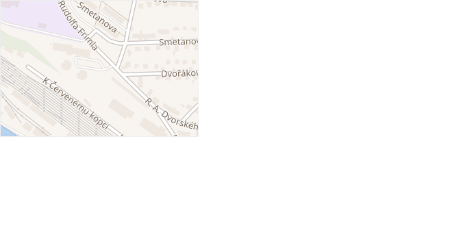 Humlův dvůr v obci Trutnov - mapa ulice