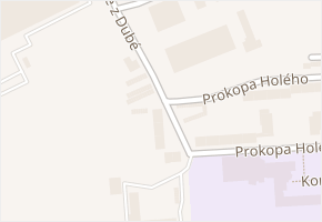 Jana Roháče z Dubé v obci Trutnov - mapa ulice