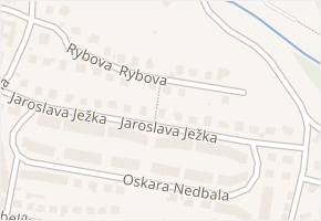 Jaroslava Ježka v obci Trutnov - mapa ulice