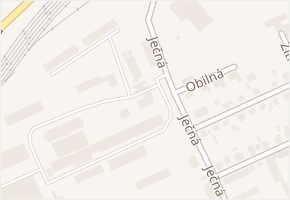Ječná v obci Trutnov - mapa ulice