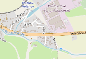 K Lípě v obci Trutnov - mapa ulice