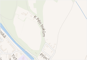 K Pěti bukům v obci Trutnov - mapa ulice