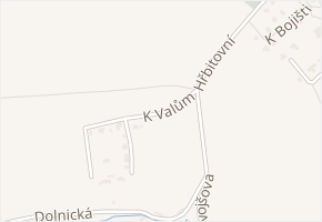 K Valům v obci Trutnov - mapa ulice