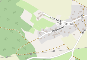 K Větřáku v obci Trutnov - mapa ulice