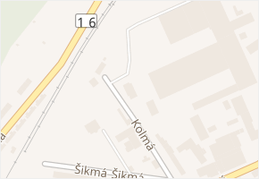 Kolmá v obci Trutnov - mapa ulice