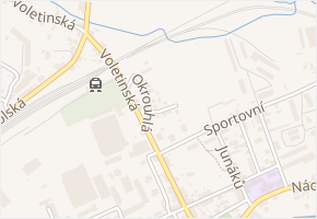 Krátká v obci Trutnov - mapa ulice