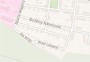 M. D. Rettigové v obci Trutnov - mapa ulice