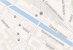 Nádražní v obci Trutnov - mapa ulice
