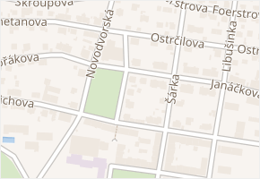 náměstí Hraničářů v obci Trutnov - mapa ulice