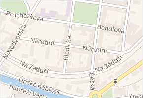 Národní v obci Trutnov - mapa ulice