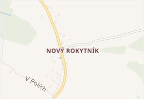 Nový Rokytník v obci Trutnov - mapa části obce