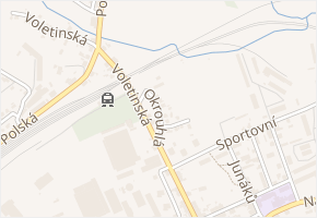 Okrouhlá v obci Trutnov - mapa ulice