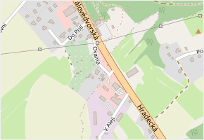 Oválná v obci Trutnov - mapa ulice