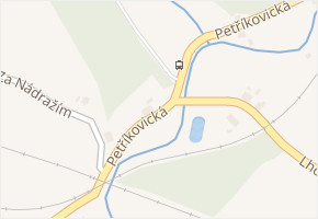 Petříkovická v obci Trutnov - mapa ulice