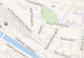 Polní v obci Trutnov - mapa ulice