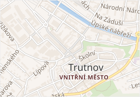 Poštovní v obci Trutnov - mapa ulice