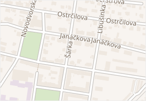 Šárka v obci Trutnov - mapa ulice