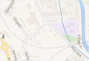 Skřivánčí v obci Trutnov - mapa ulice