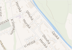 Slovenská v obci Trutnov - mapa ulice
