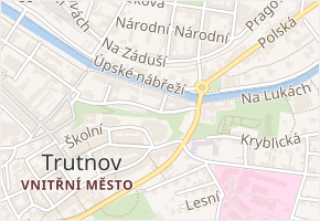 Spojka v obci Trutnov - mapa ulice