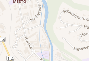 V Alejce v obci Trutnov - mapa ulice