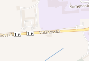 Volanovská v obci Trutnov - mapa ulice