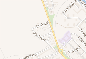Za Tratí v obci Trutnov - mapa ulice