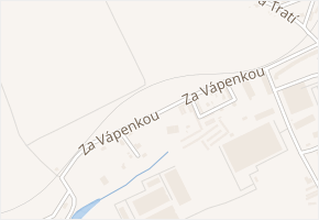 Za Vápenkou v obci Trutnov - mapa ulice