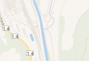 Zákoutí v obci Trutnov - mapa ulice