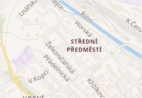 Zámečnická v obci Trutnov - mapa ulice