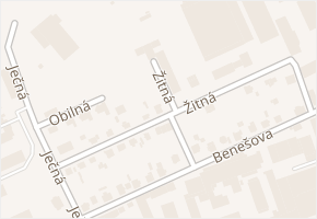 Žitná v obci Trutnov - mapa ulice