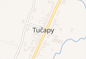 Tučapy v obci Tučapy - mapa části obce