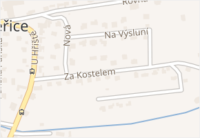 Buková v obci Tuchoměřice - mapa ulice