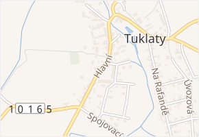 Hlavní v obci Tuklaty - mapa ulice