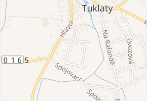 V Obůrkách v obci Tuklaty - mapa ulice