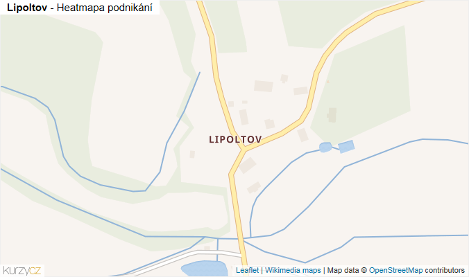 Mapa Lipoltov - Firmy v části obce.