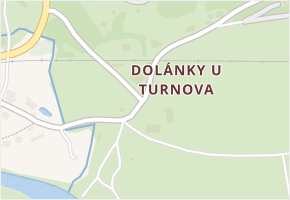 Dolánky u Turnova v obci Turnov - mapa části obce