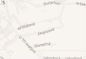 Jaspisová v obci Turnov - mapa ulice