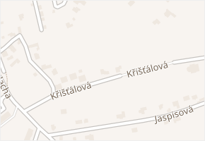 Křišťálová v obci Turnov - mapa ulice