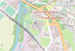 Vojtěcha Maška v obci Turnov - mapa ulice