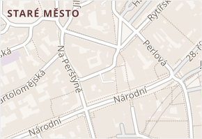 Martinská v obci Tursko - mapa ulice