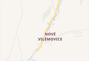 Nové Vilémovice v obci Uhelná - mapa části obce
