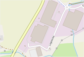 Logistická v obci Úherce - mapa ulice