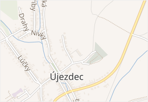 Nad Kostelem v obci Uherský Brod - mapa ulice