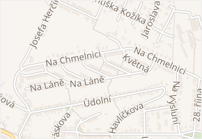 Prosná v obci Uherský Brod - mapa ulice