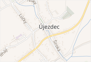 U Zbrojnice v obci Uherský Brod - mapa ulice