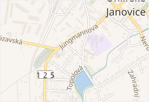 Štursova v obci Uhlířské Janovice - mapa ulice